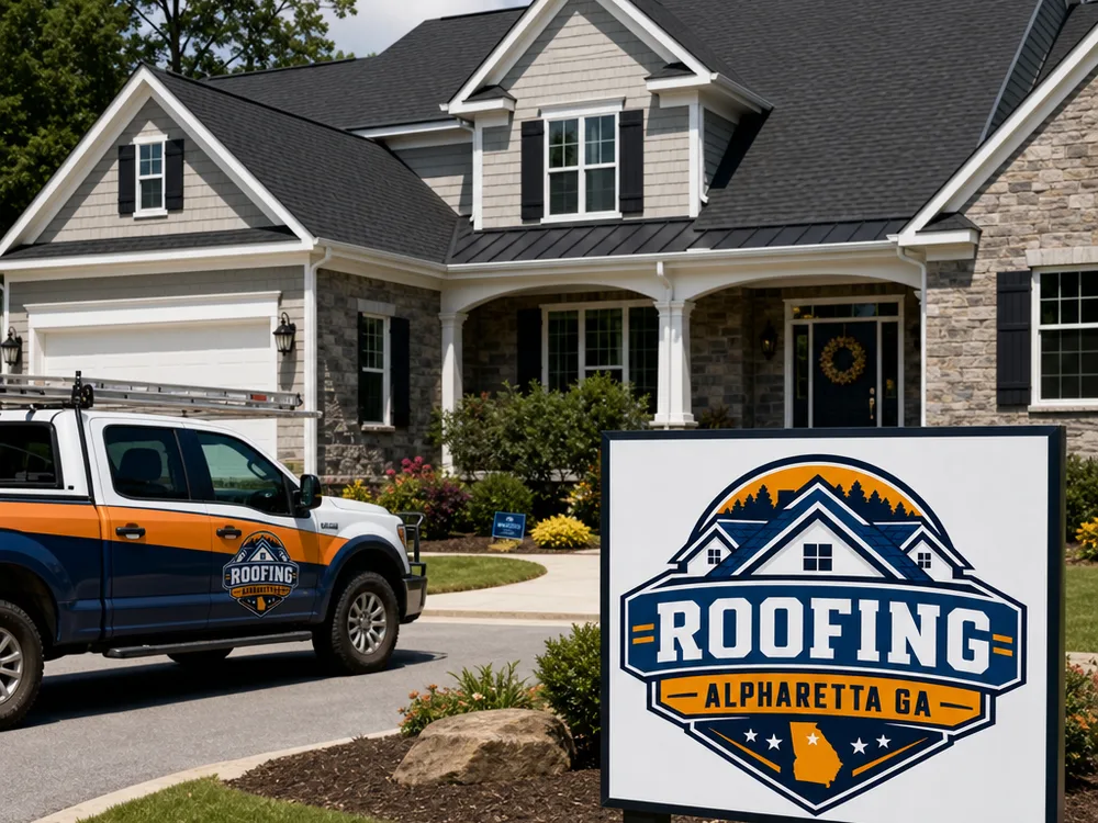 Completed roof replacement with straight shingle lines, clean valleys, and properly installed drip edge